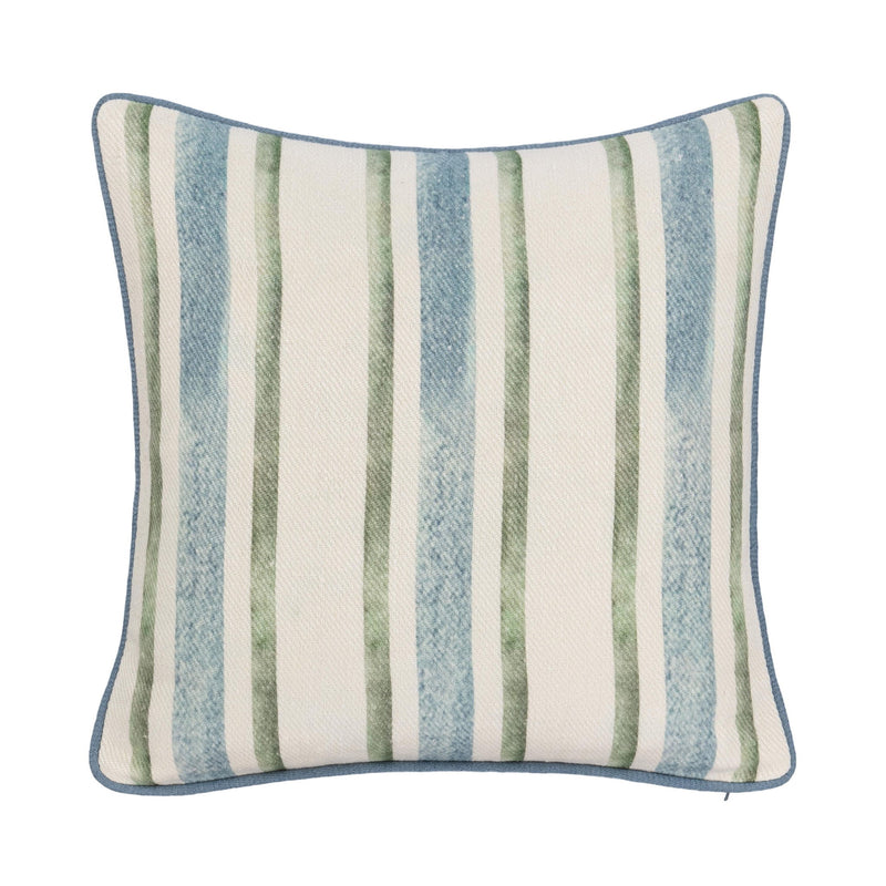 Tranquil Coasts - Harbor Stripe Pillow - JaxCo Furniture