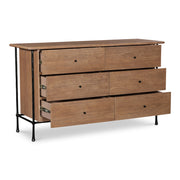 Rene - Dresser - Light Brown - JaxCo Furniture