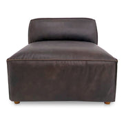 Form - Slipper Chair - Espresso Brown - JaxCo Furniture