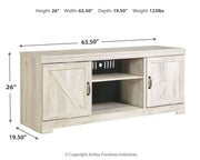 Bellaby - TV Stand W/Fireplace Option - JaxCo Furniture