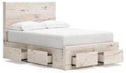 Lawroy - Panel Bed With Storage - JaxCo Furniture