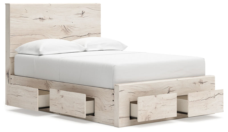 Lawroy - Panel Bed With Storage - JaxCo Furniture