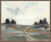 Field - 48" x 72" Painting By Buddy Whitlock - Gray / White - JaxCo Furniture