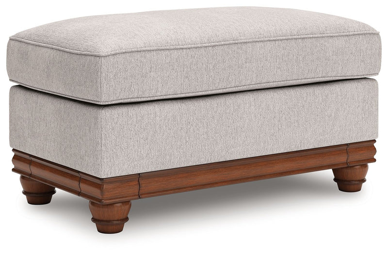 Clearbrooke - Sandstone - Ottoman - JaxCo Furniture
