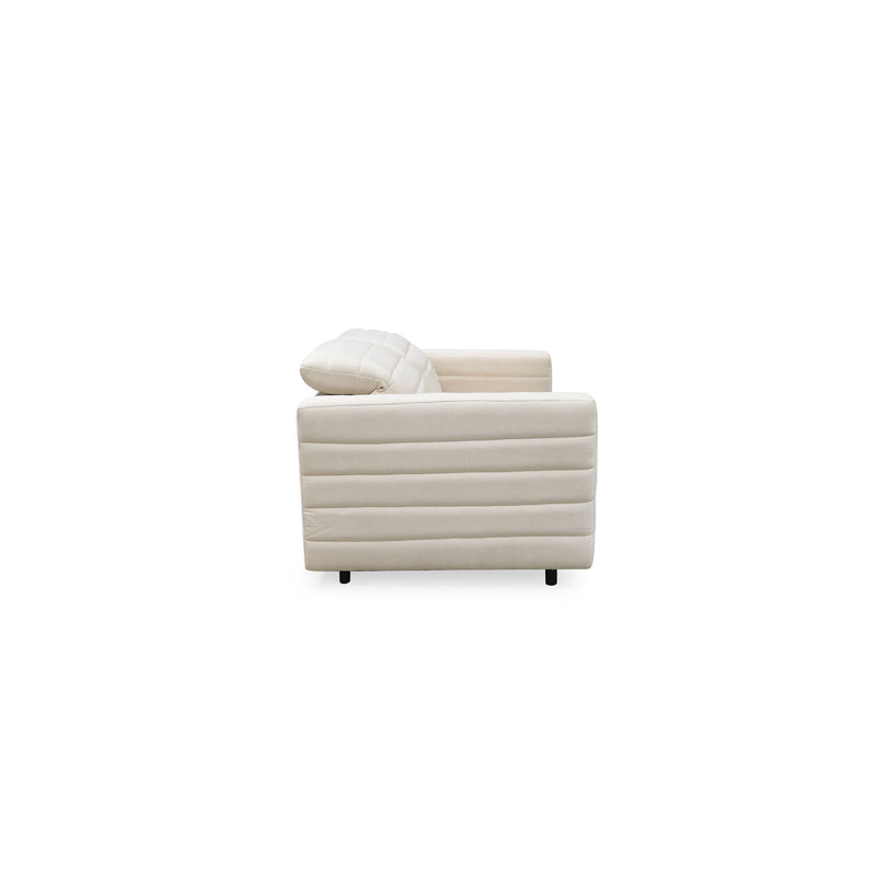 Juno - Power Recliner Sofa - Off White - JaxCo Furniture