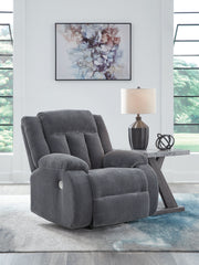 Observation - Steel - Power Rocker Recliner - JaxCo Furniture