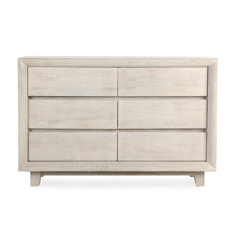 Reece - 6 Drawer Dresser - Sand - JaxCo Furniture
