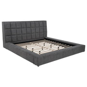 Dreux - Upholstered Panel Platform Bed - JaxCo Furniture