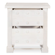 Clement - Nightstand - Whitewashed - JaxCo Furniture