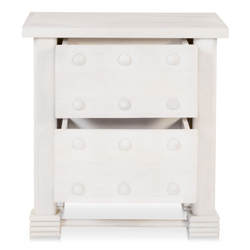 Clement - Nightstand - Whitewashed - JaxCo Furniture