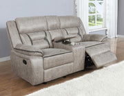 Greer - Upholstered Motion Reclining Loveseat - JaxCo Furniture