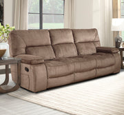 Chapman - Manual Triple Reclining Sofa - JaxCo Furniture