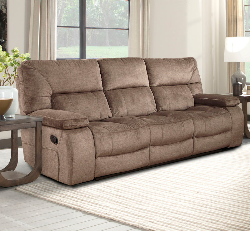 Chapman - Manual Triple Reclining Sofa - JaxCo Furniture
