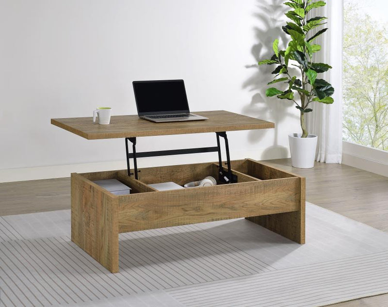 Canoga - Engineered Wood Lift Top Cocktail Coffee Table - Mango - JaxCo Furniture