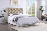 Chloe - Upholstered Panel Headboard - JaxCo Furniture
