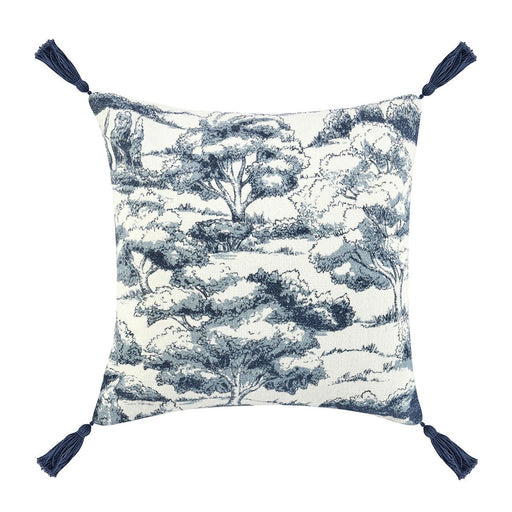 Timeless - TL Stonework Pillow - Denim Blue - JaxCo Furniture