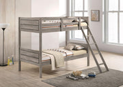 Ryder - Wood Bunk Bed With Mattress - JaxCo Furniture