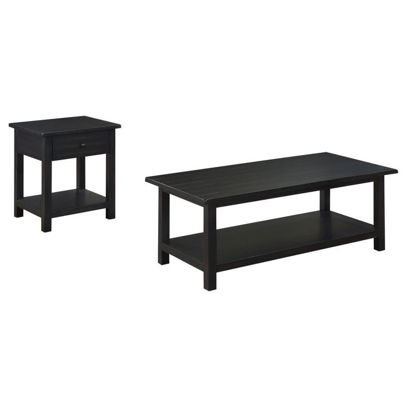 Payne - Coffee And 1-Drawer End Table Set - JaxCo Furniture