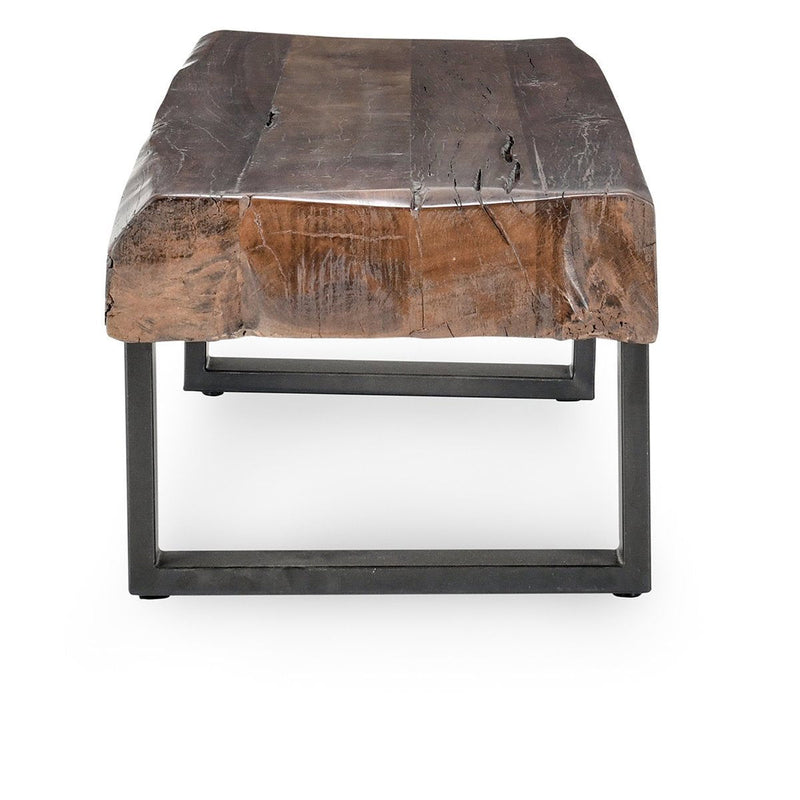 Duarte - 58" Bench - Reclaimed Brown - JaxCo Furniture