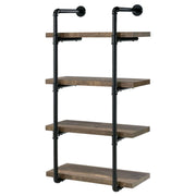 Elmcrest - 4-Shelf Wall Bookshelf - JaxCo Furniture