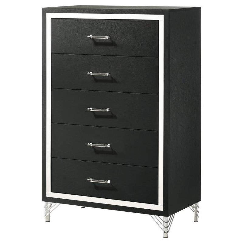 Lucia - 5-Drawer Bedroom Chest - JaxCo Furniture