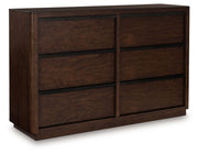 Dilenno - Dark Brown - Dresser - JaxCo Furniture