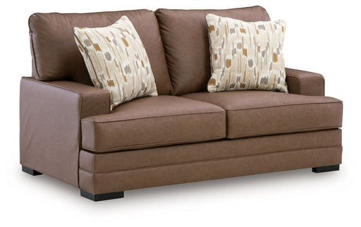 VillaCourt - Caramel - Loveseat - JaxCo Furniture
