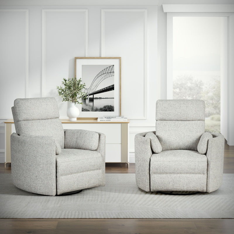 Radius - Power Swivel Glider Recliner (Set of 2) - JaxCo Furniture
