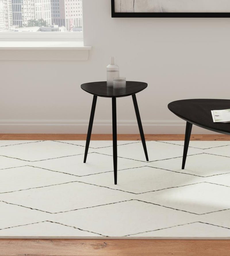 Odessa - Triangular Solid Wood Coffee Table - JaxCo Furniture