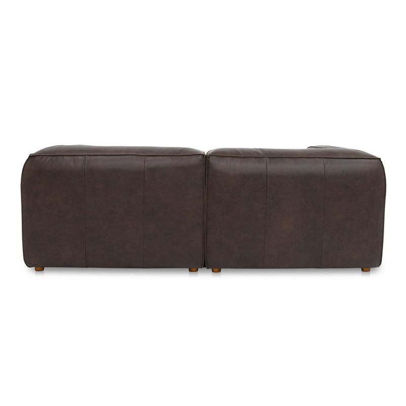 Form - Nook Modular Sectional - Espresso Brown - JaxCo Furniture