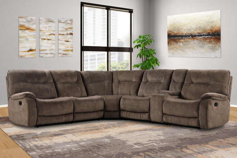 Cooper - Modular Manual Reclining Sectional - JaxCo Furniture