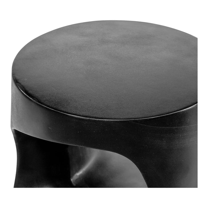 Rothko - Outdoor Stool - Black - JaxCo Furniture