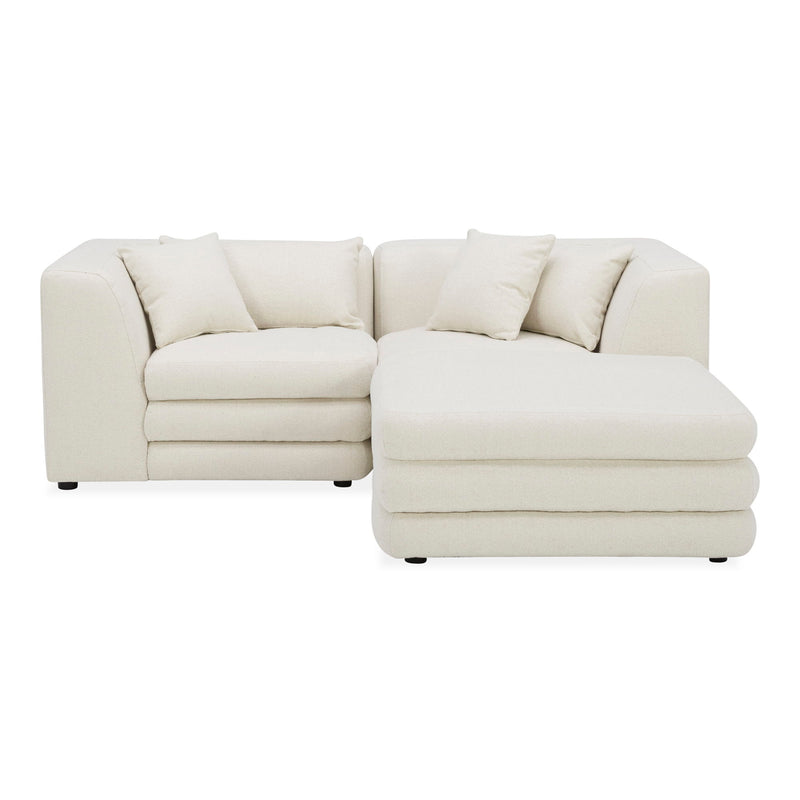 Lowtide - Nook Modular Sectional - Warm White - JaxCo Furniture