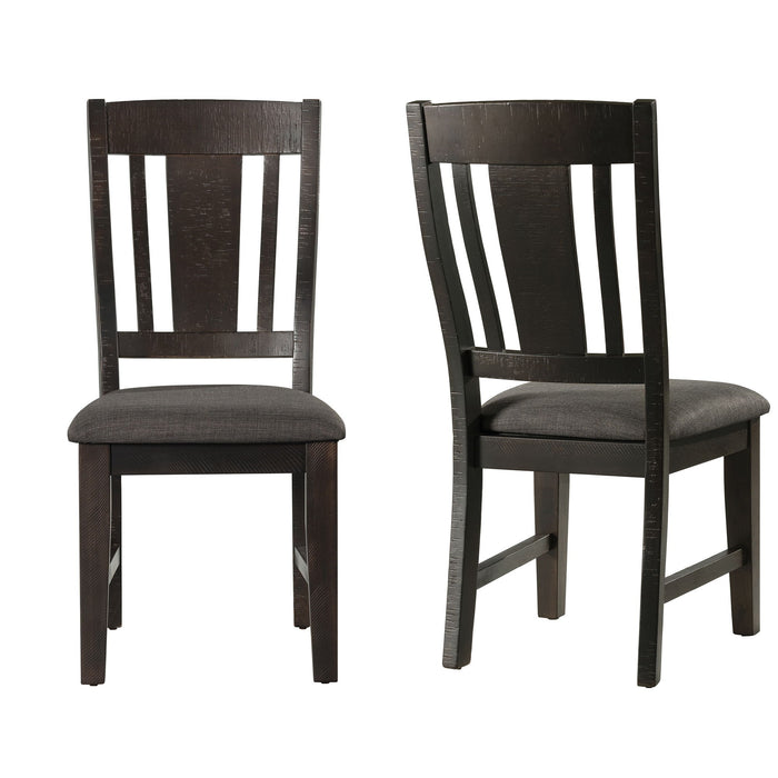 Cash - Side Chair (Set of 2) - Gray - JaxCo Furniture