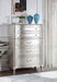 Evangeline - 6-Drawer Bedroom Chest - Silver Oak - JaxCo Furniture