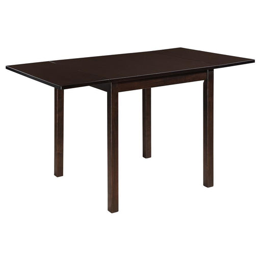 Kelso - Rectangular Extension Dining Table - Cappuccino - JaxCo Furniture
