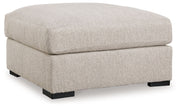 Ballyton - Sand - Oversized Accent Ottoman - JaxCo Furniture