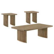 Adina - Wood Coffee Table Set - JaxCo Furniture