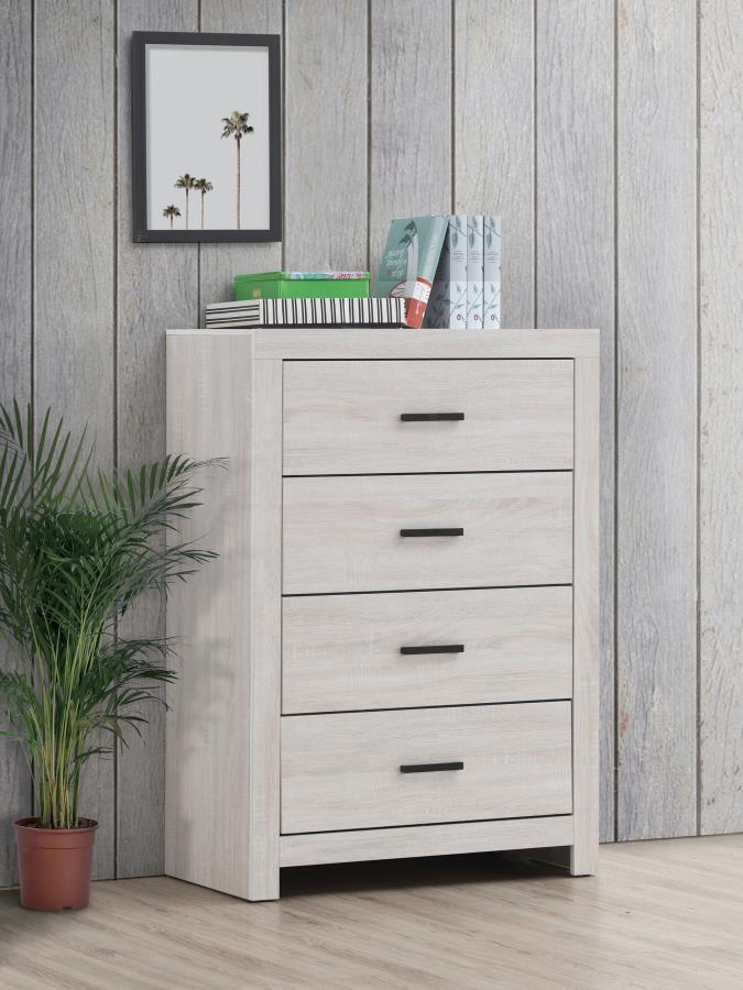 Brantford - 4-Drawer Bedroom Chest - JaxCo Furniture
