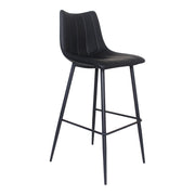 Alibi - Barstool (Set of 2) - Matte Black - JaxCo Furniture