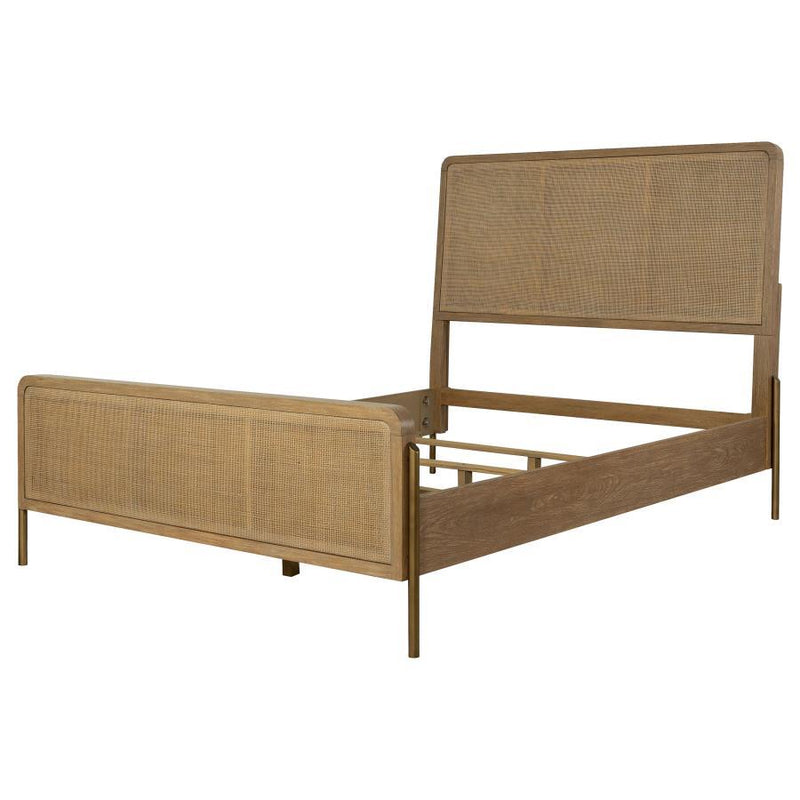 Arini - Rattan Panel Bed - JaxCo Furniture