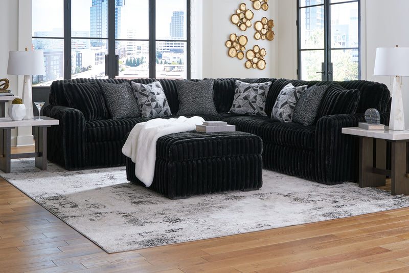 Midnight-Madness - Sectional Set - JaxCo Furniture