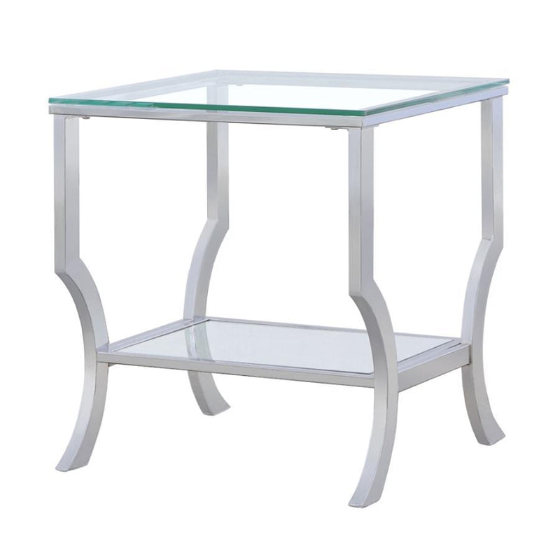 Saide - Rectangular Glass Top Table - JaxCo Furniture