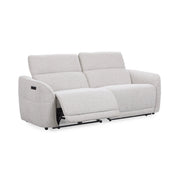 Ostend - Upholstered Power Recliner Sofa - Gray - JaxCo Furniture