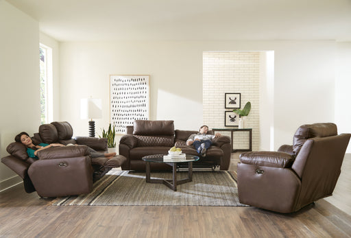 Sorrento - Power Lay Flat Recliner - Kola - 43" - JaxCo Furniture