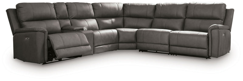 Bleckley - Reclining Sectional - JaxCo Furniture