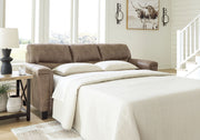 Navi - Fossil - Queen Sofa Sleeper - JaxCo Furniture