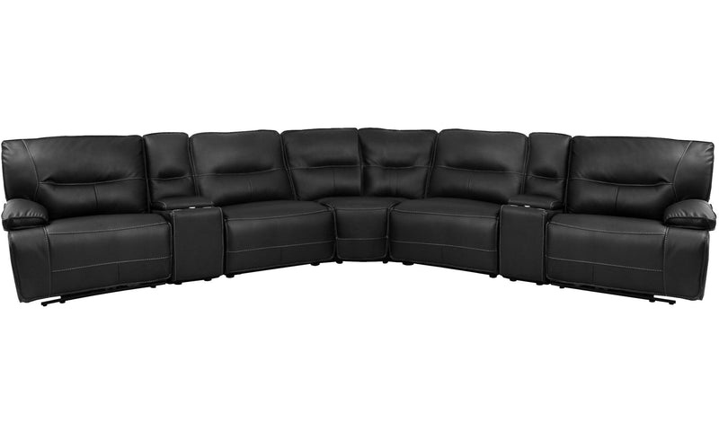 Spartacus - Power Reclining Sectional - JaxCo Furniture