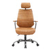 Executive - Swivel Office Chair - Cognac - JaxCo Furniture