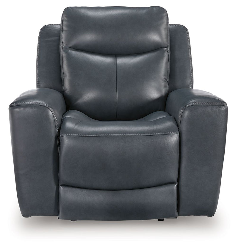 Next Move - Power Recliner With Adjustable Headrest - JaxCo Furniture